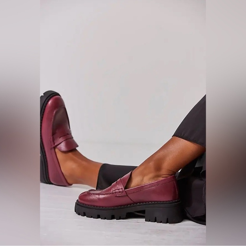 Free People Lyra Lug Sole Loafers
